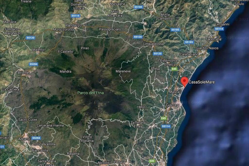 Appartamento Casasolemare Fondachello Fondachello  Exteriör bild